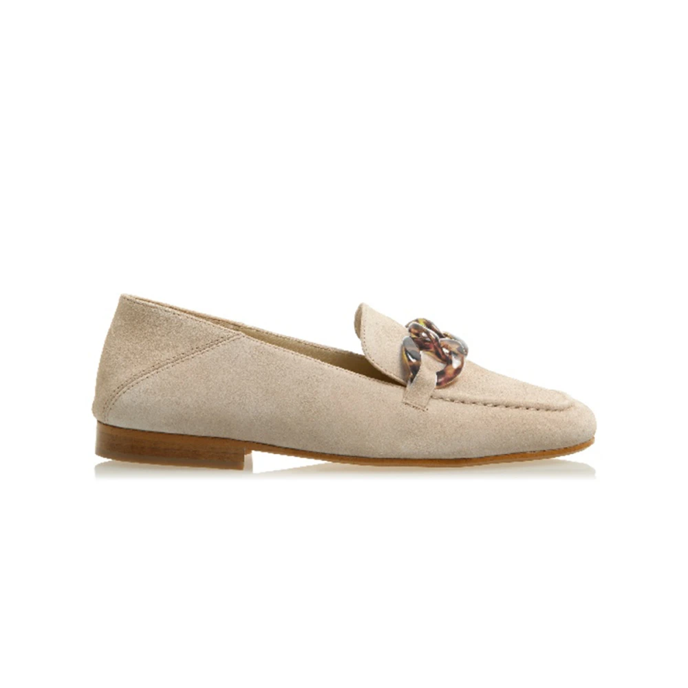 Via Vai Indiana Loafers Beige, Dam