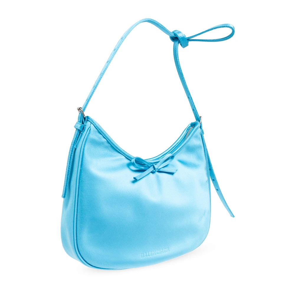 Balenciaga Schoudertas Leopolda Small Blue Dames
