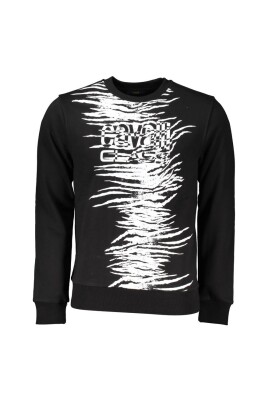 pull-en-coton-noir-avec-logo-imprime