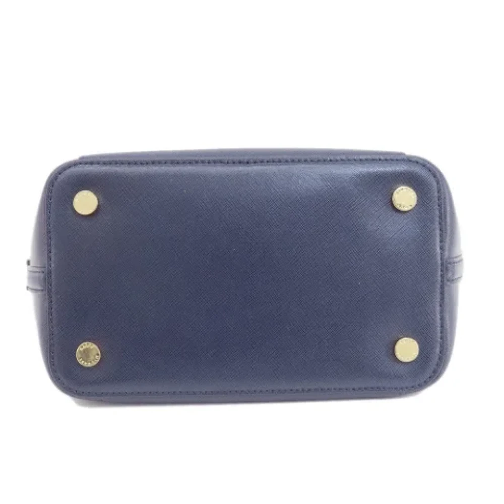 Michael Kors Pre-owned Leather handbags Blue Dames