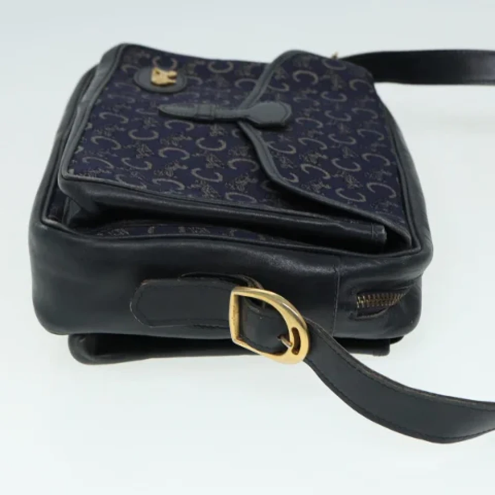 Celine Vintage Pre-owned Canvas celine-bags Blue Dames