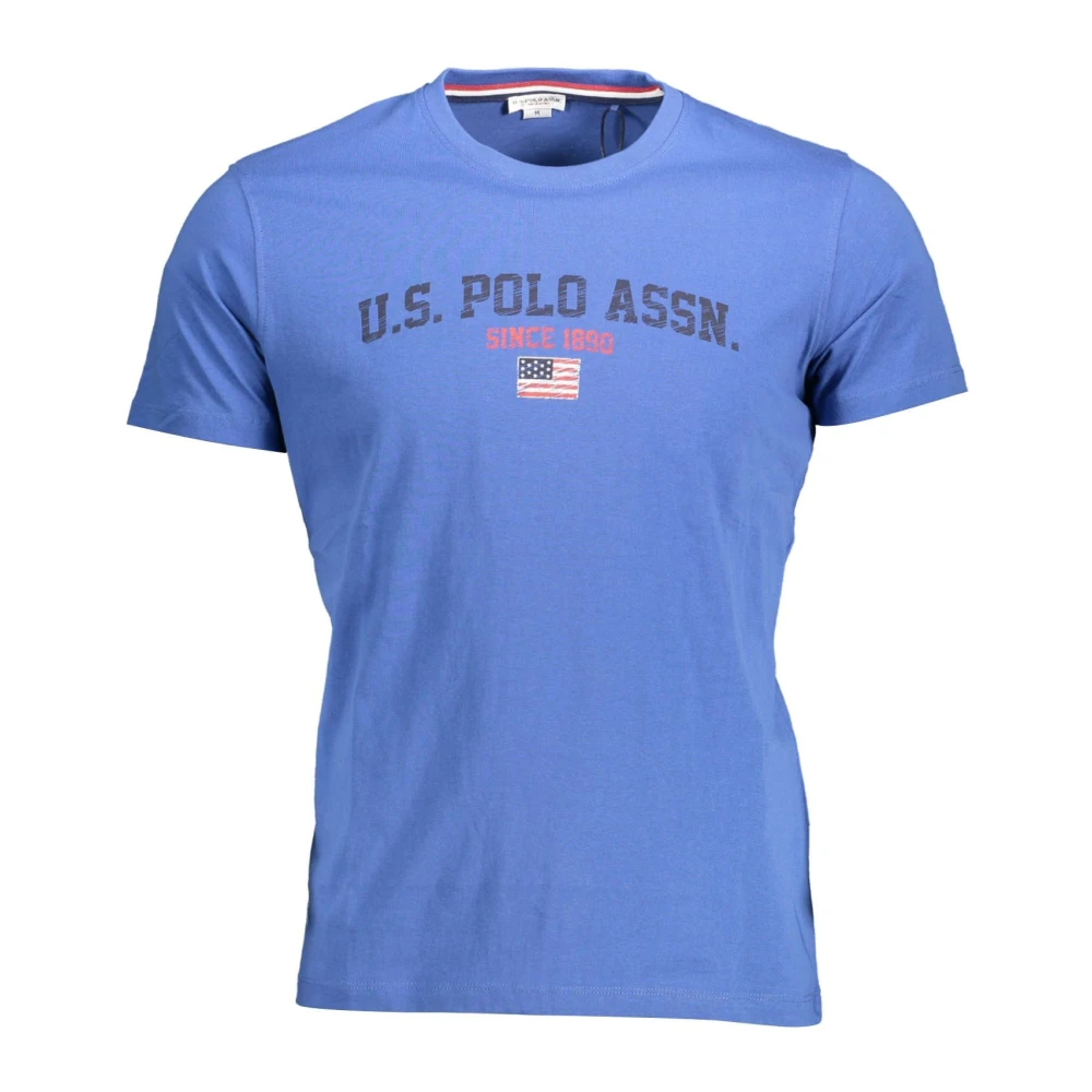 U.S. Polo Assn. T-shirt med framträdande logotryck Blue, Herr