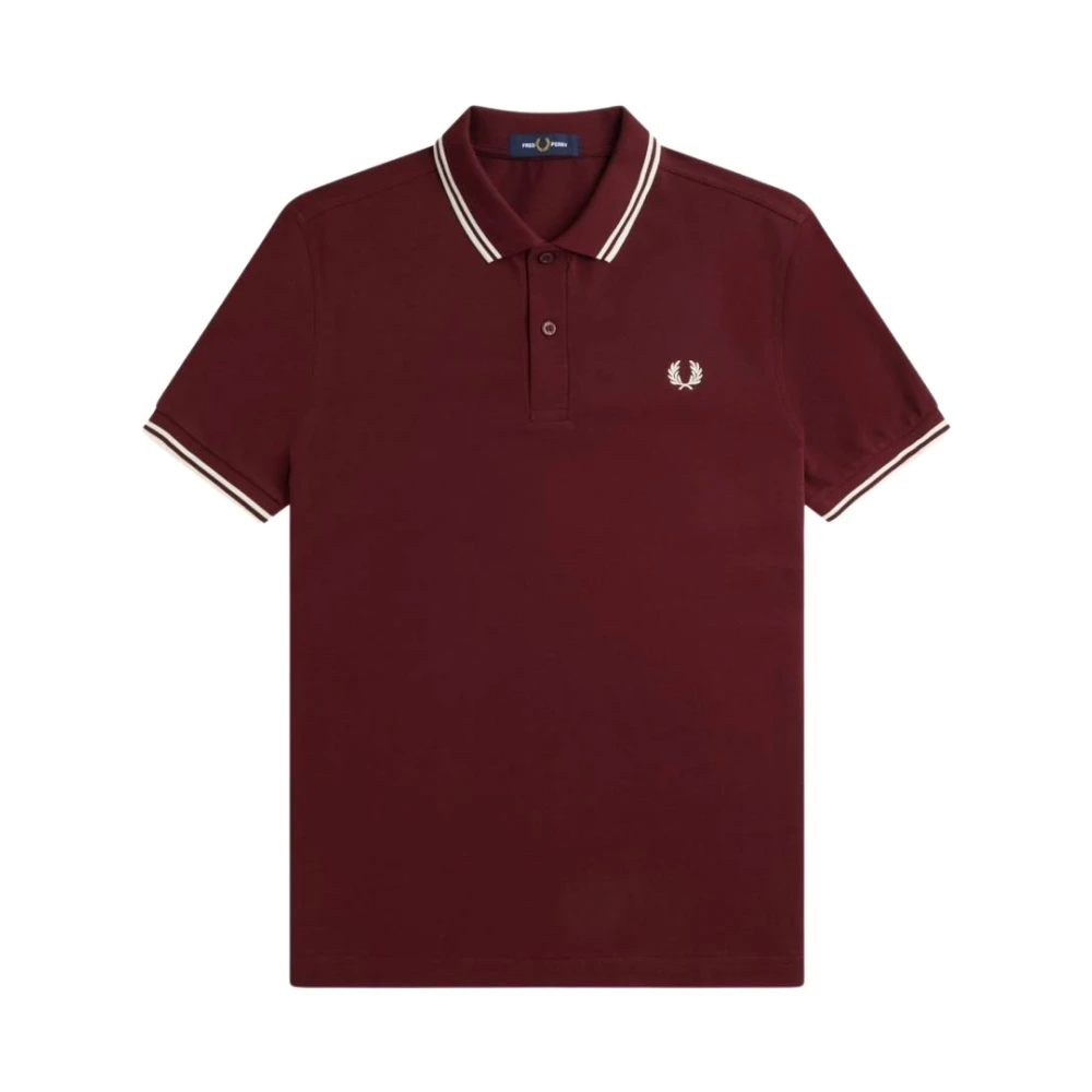 Fred Perry Men's Red F Perry, Polo Shirts, S, Classic Polo Shirt