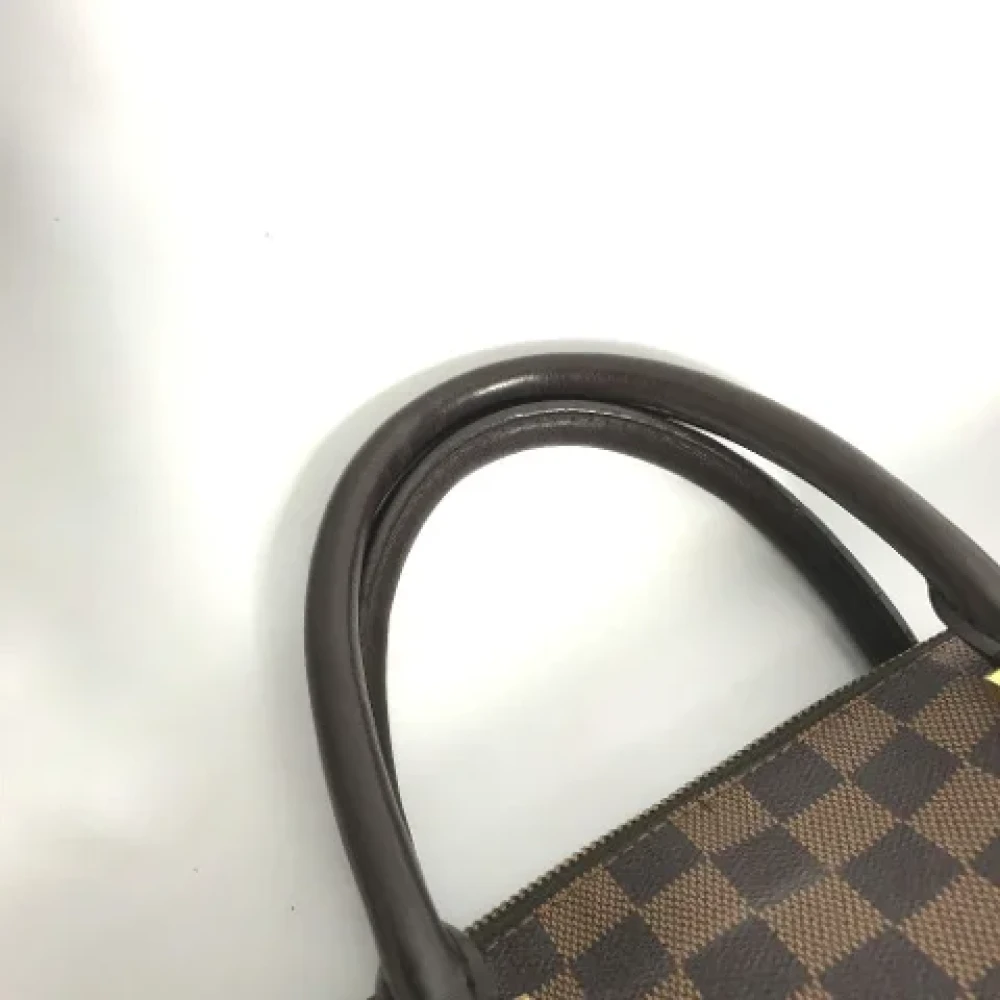 Louis Vuitton Vintage Pre-owned Cotton louis-vuitton-bags Brown Dames