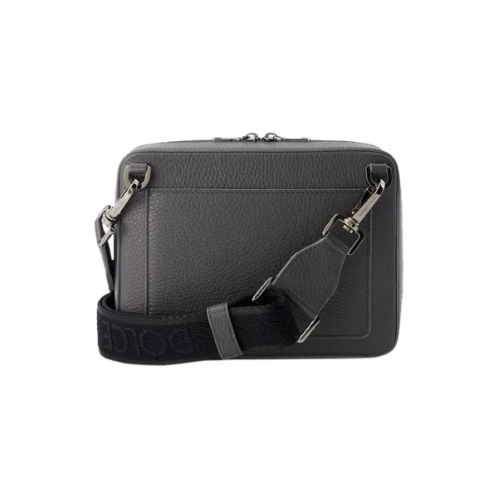 Dolce & Gabbana Leather shoulder-bags Gray Heren