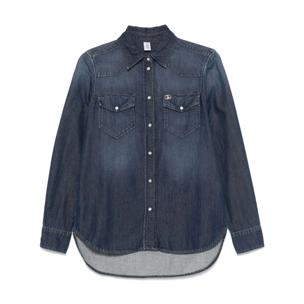 Blouses & Shirts > Denim Shirts - - Liu Jo - Modalova