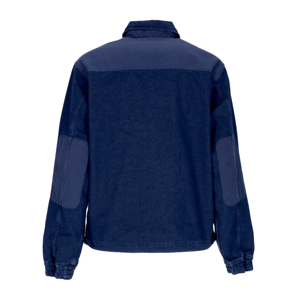 Carhartt WIP Blauw Stone Washed Lichtgewicht Herenjas Blue Heren