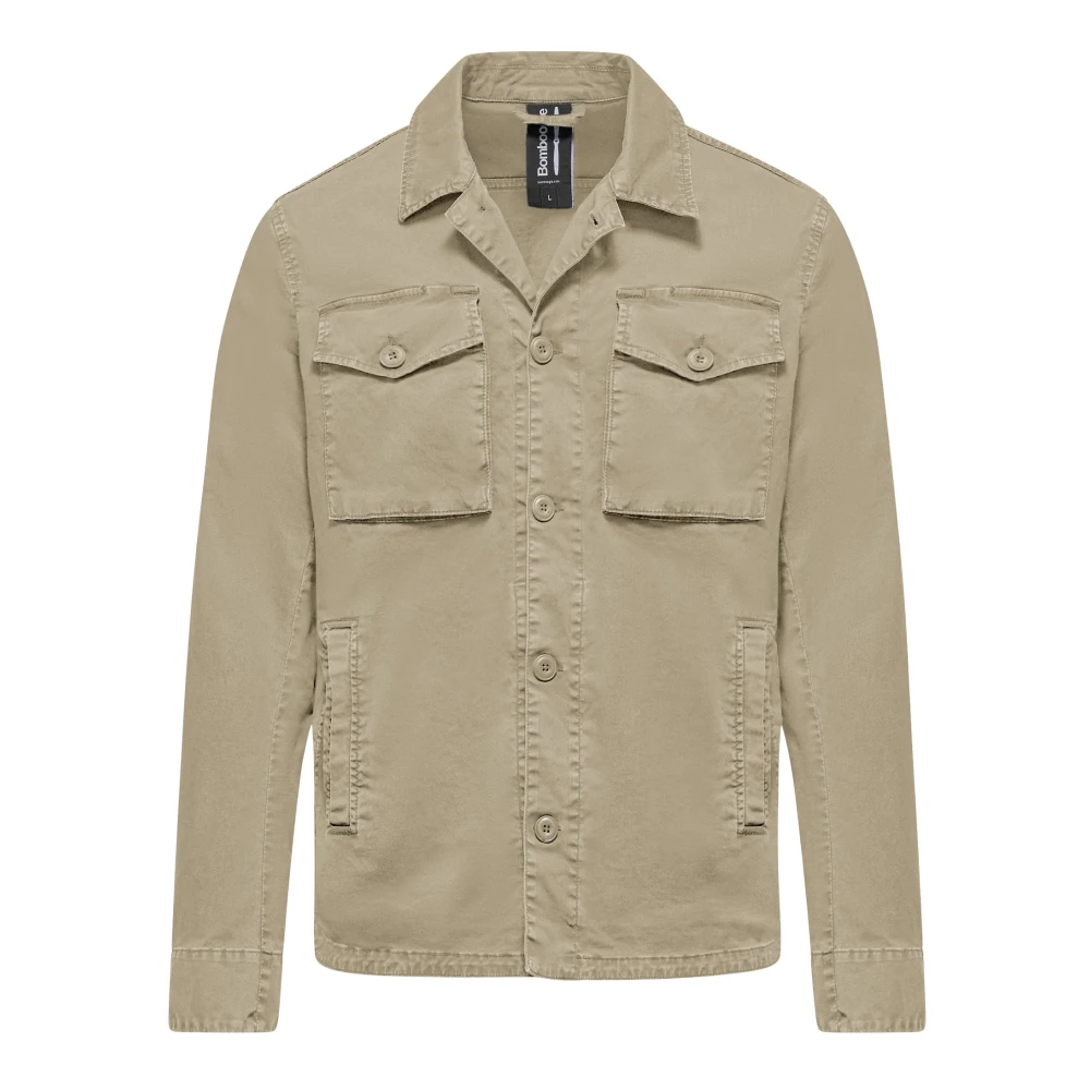 Bomboogie Hombre Beige Chaquetas, Talla: L