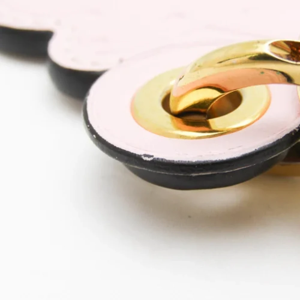 Loewe Pre-owned Leather key-holders Pink Dames