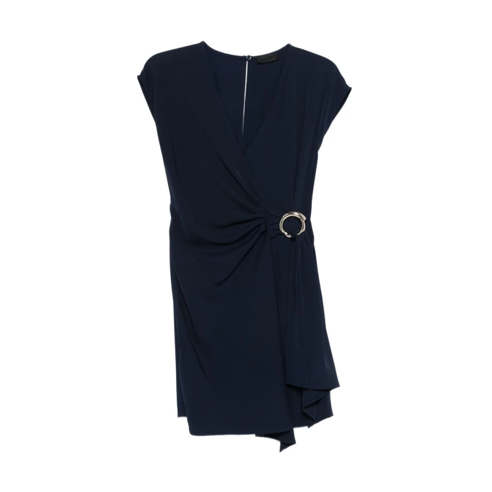 Liu Jo Donna Blu - Abito Corto Con Dettagli Gioiello - Dresses - L