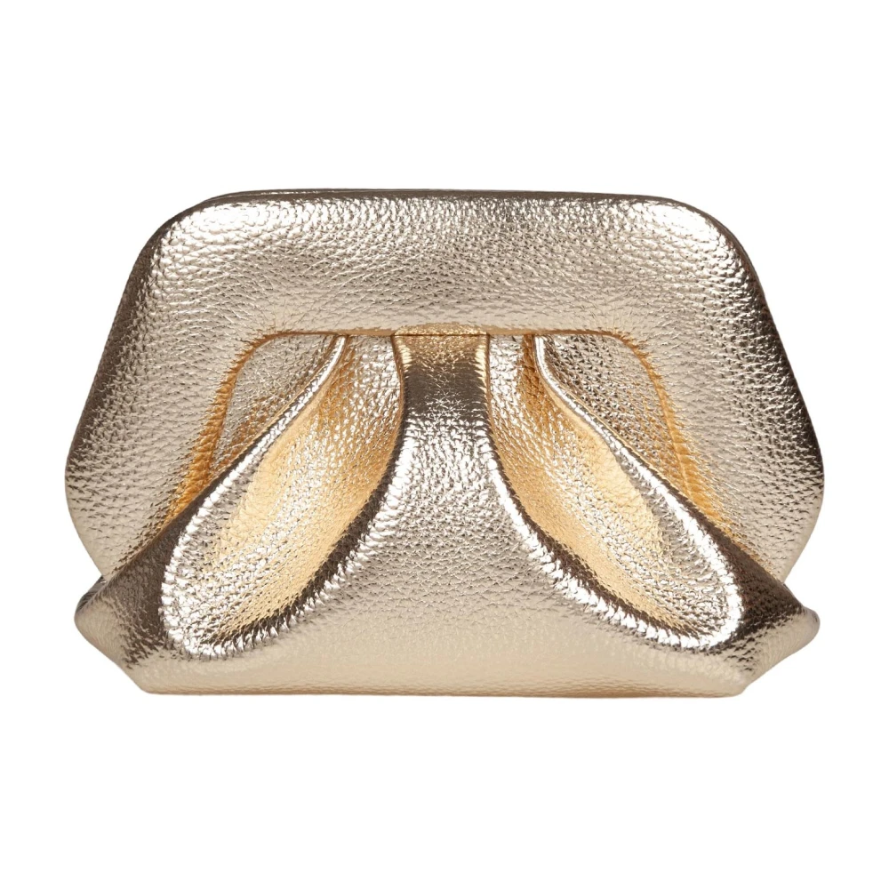 Themoirè Women's Yellow Bios Clutch