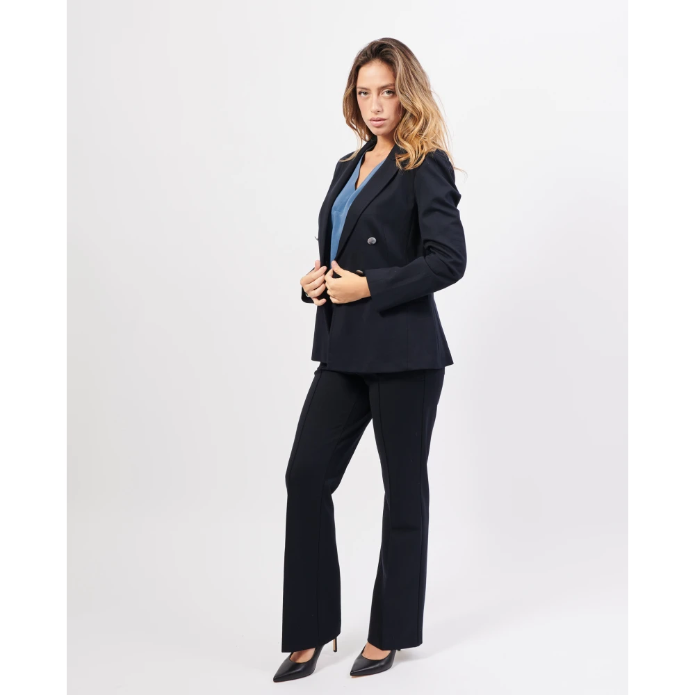 Gerry Weber Blauwe Jassen voor Vrouwen Blue Dames