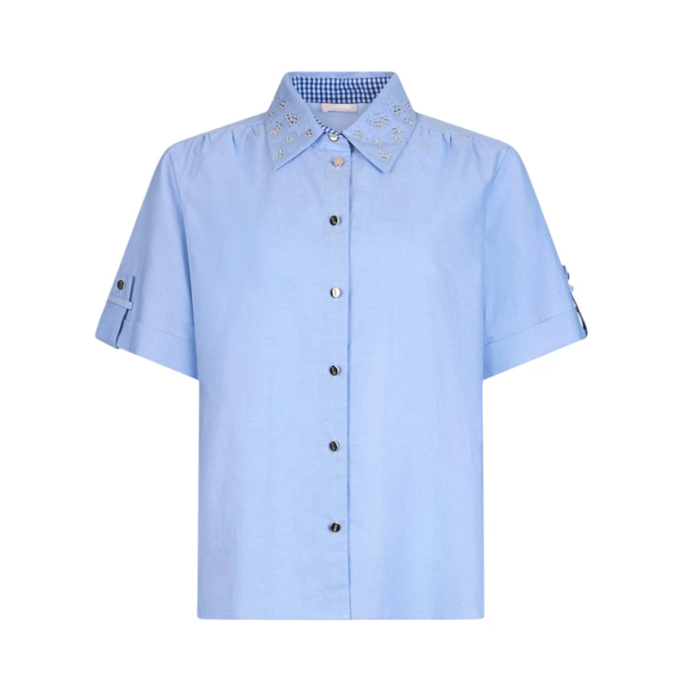 Liu Jo Donna Blu Camicette Xs, New,