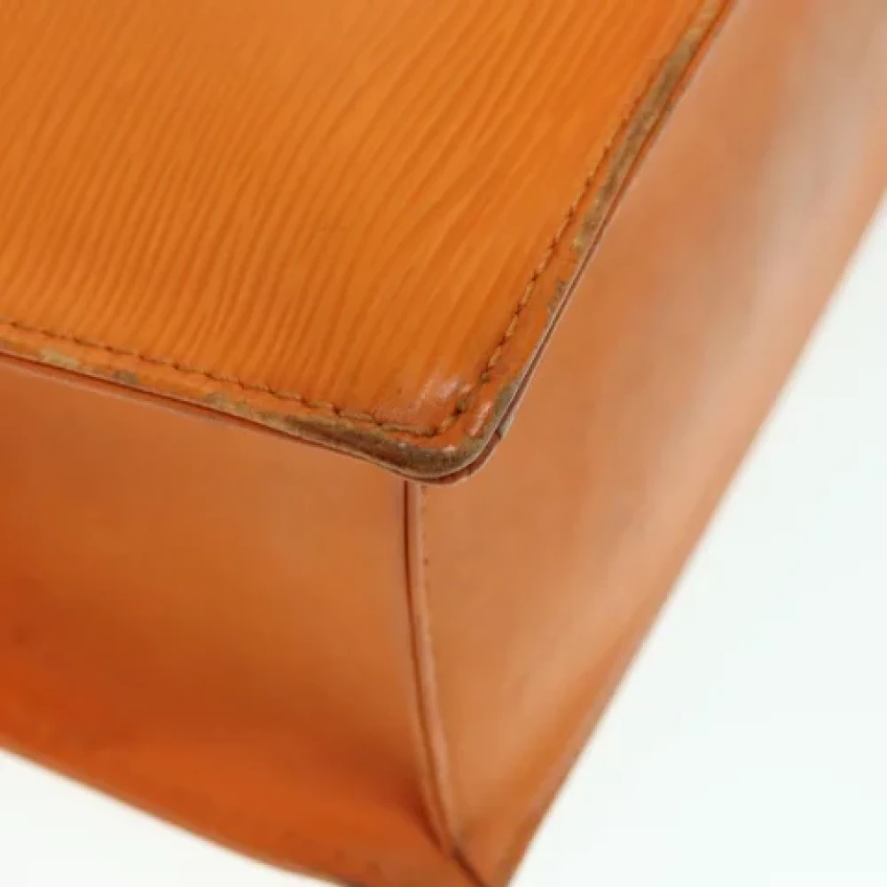 Louis Vuitton Vintage Pre-owned Leather totes Orange Dames