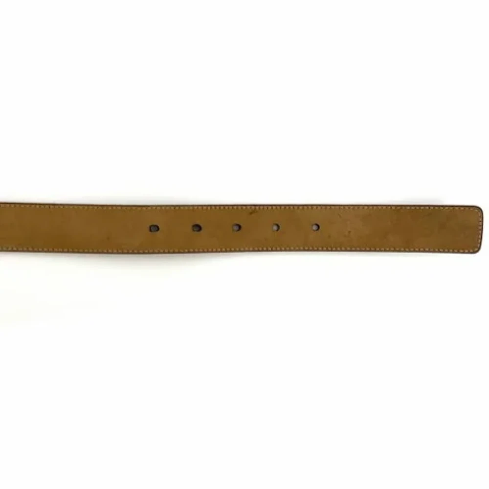 Gucci Vintage Pre-owned Leather belts Blue Dames