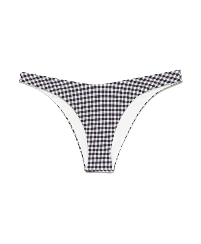 zwart-gingham-check-beachwear