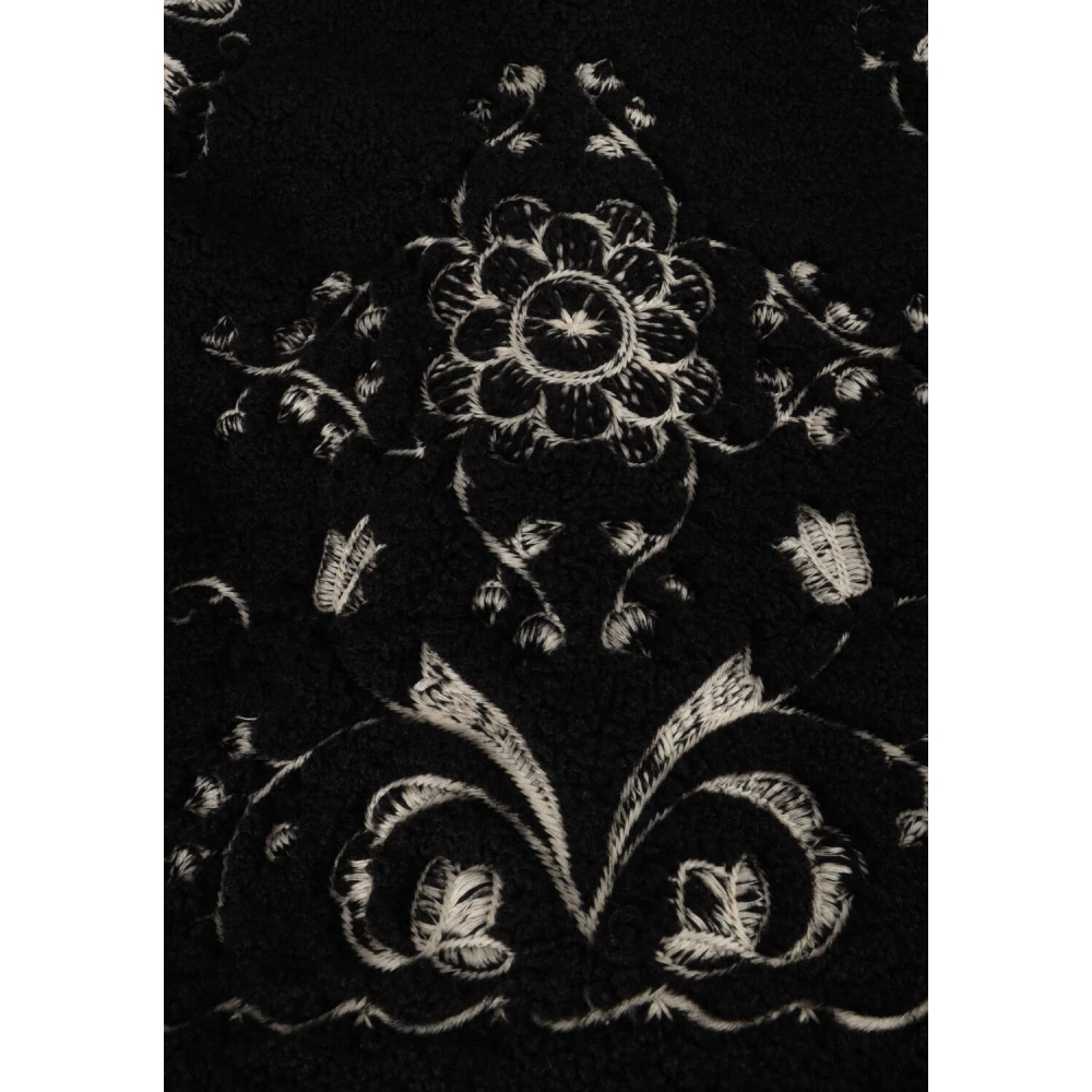 Antik batik Zwarte Elegante Gilet Blazer Black Dames