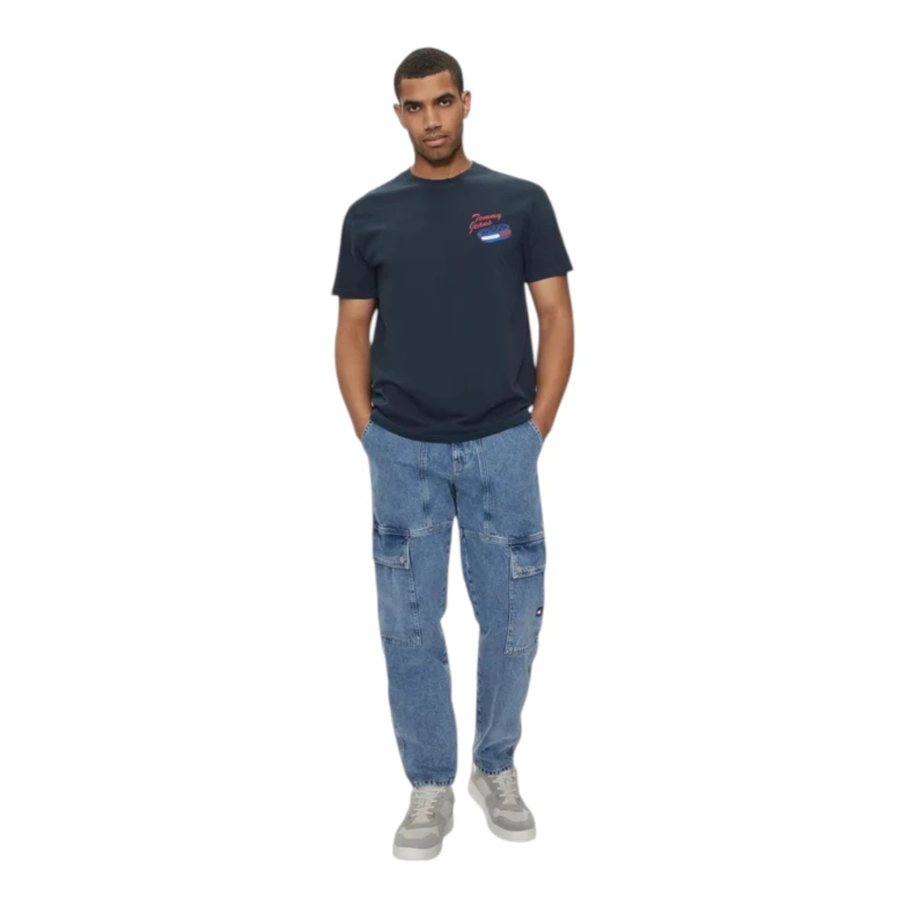 Tommy Jeans Relaxed Fit Denim Jeans Blue Heren