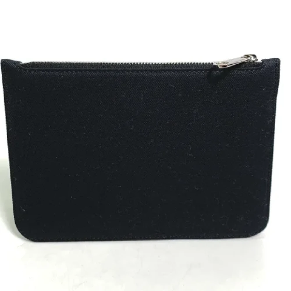 Burberry Vintage Pre-owned Canvas wallets Black Dames