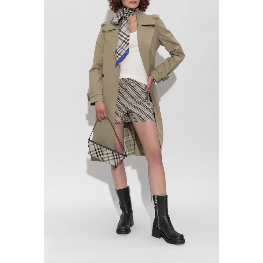 Burberry Gerimpelde Top White Dames