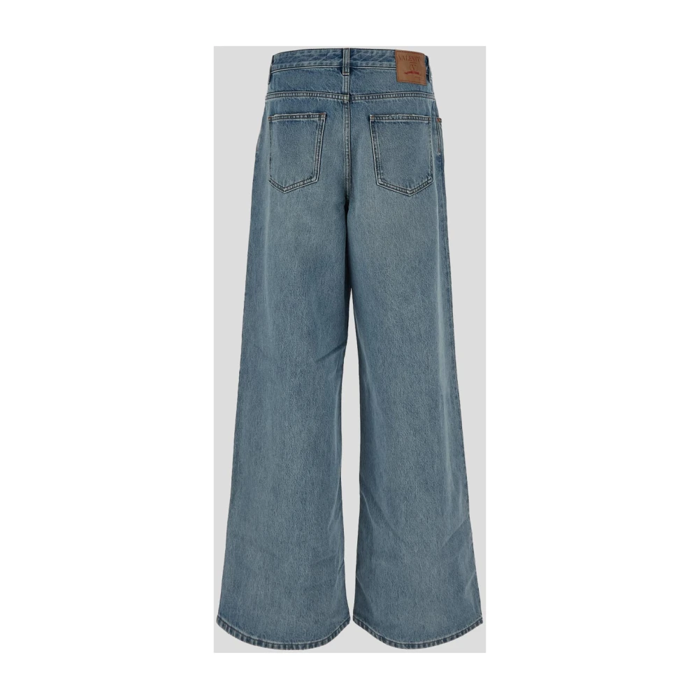 Valentino Losse Jeans van katoen Blue Heren