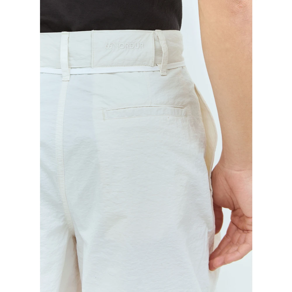 66 North Cargo Broek met Schoenveterriem White Heren