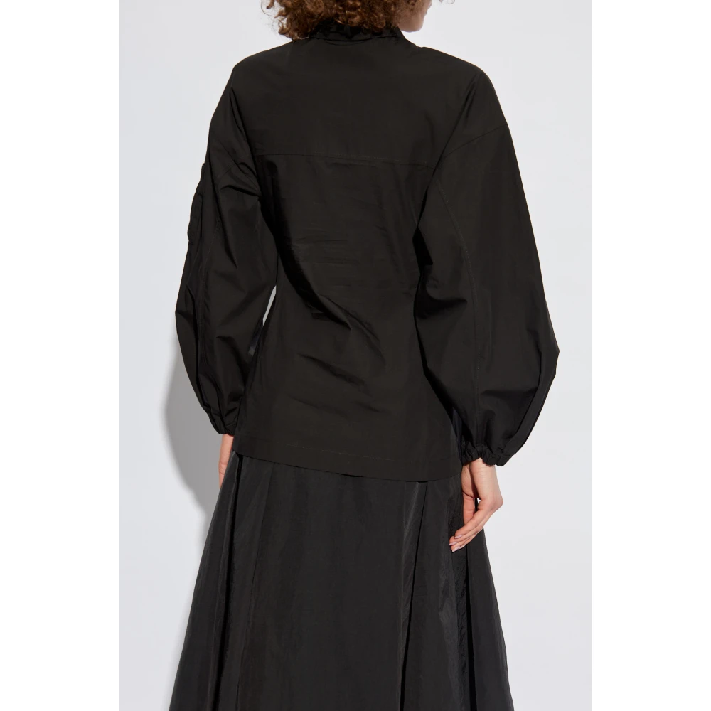 Moncler Shirt met zak Black Dames
