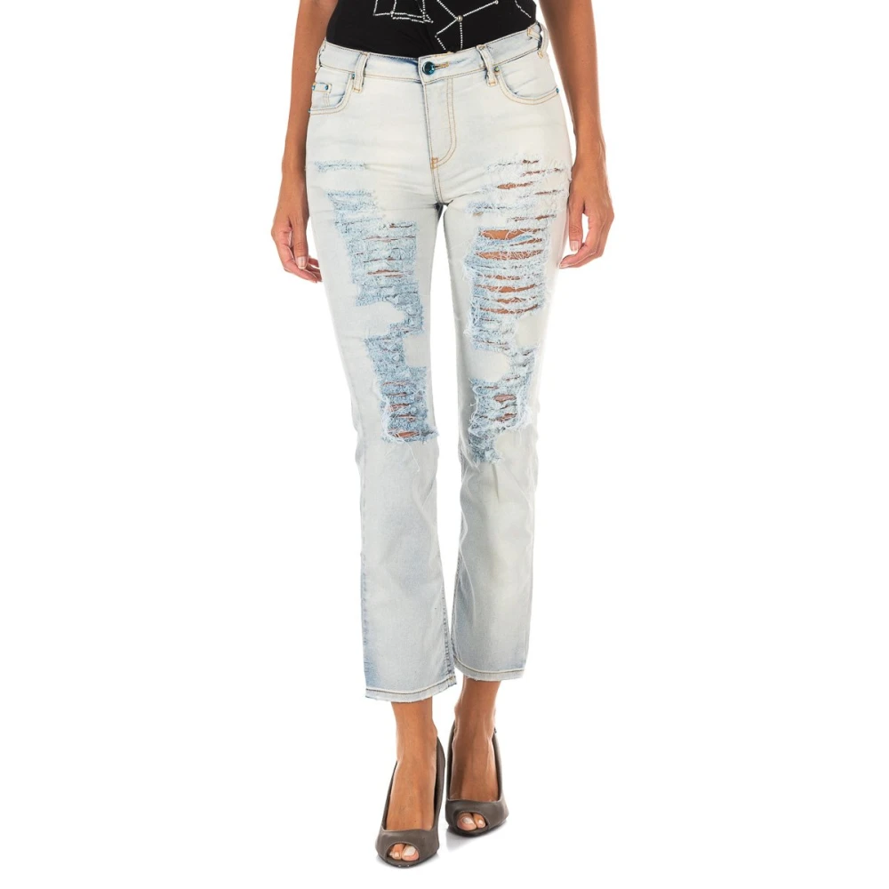 Jeans > Cropped Jeans - - MET - Modalova