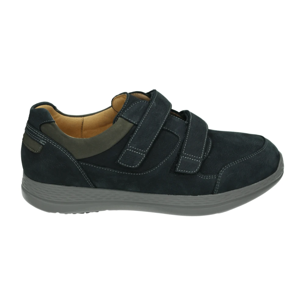 Ganter Blauwe Casual Herenschoenen met Uitneembaar Voetbed Heren Schoenen