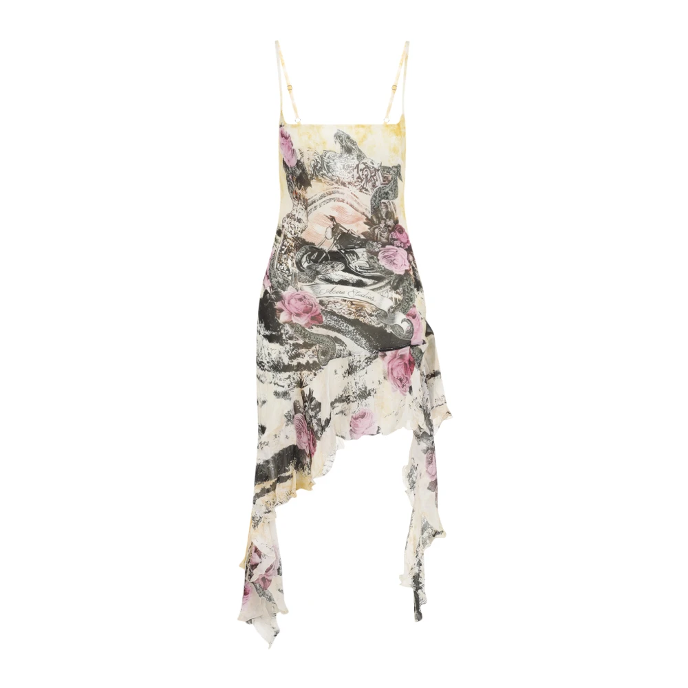 Acne Studios Multicolor Jurk voor Vrouwen Aw24 Multicolor Dames