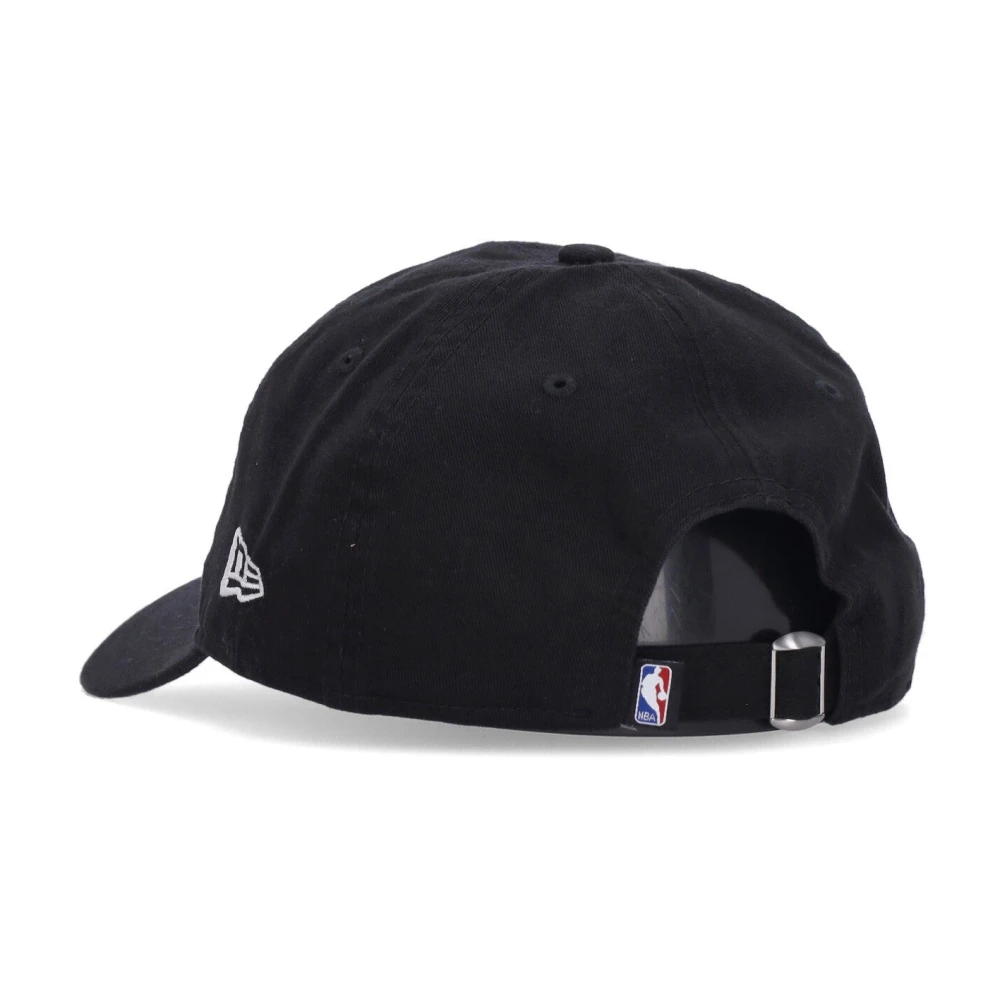 new era Miami Heat Gebogen Klep Pet Black Unisex