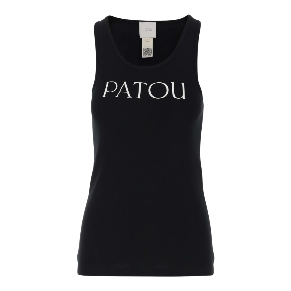 Patou Donna Nero Top, L, New,
