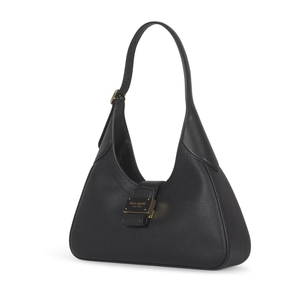 Kate Spade Zwarte schoudertas met Nouveau-stijl Black Dames