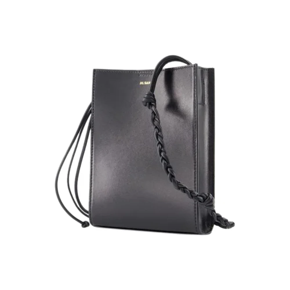 Jil Sander Pre-owned Leather shoulder-bags Black Dames