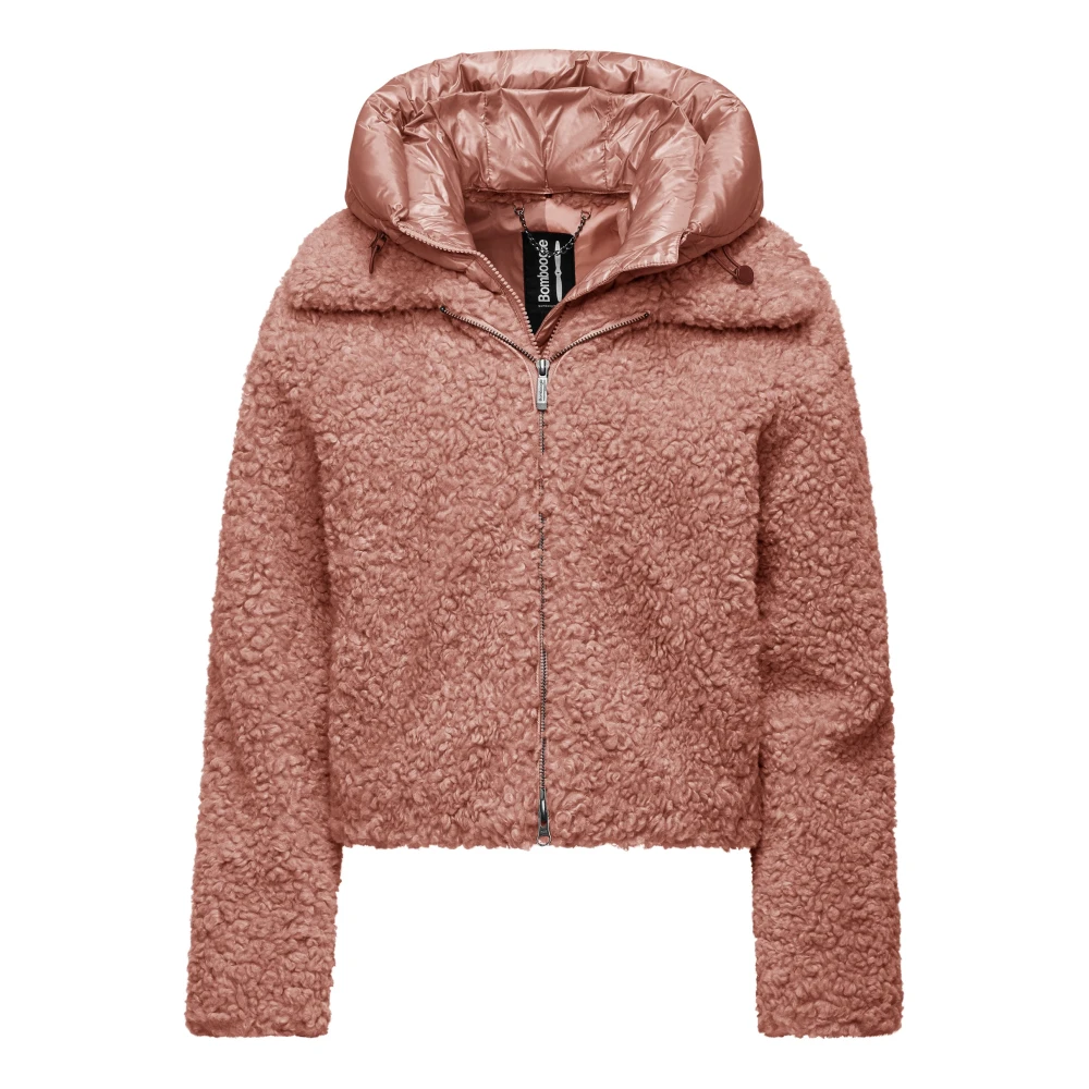 Bomboogie Mujer Rosado Chaquetas, Rosa, Talla: 2XL