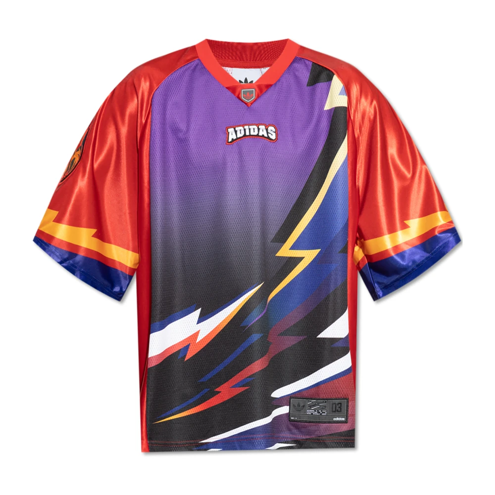 Adidas Originals V-hals T-shirt Multicolor Heren
