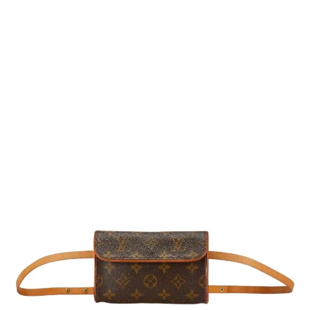 Louis Vuitton Vintage Pre-owned Canvas crossbody-bags Brown Dames