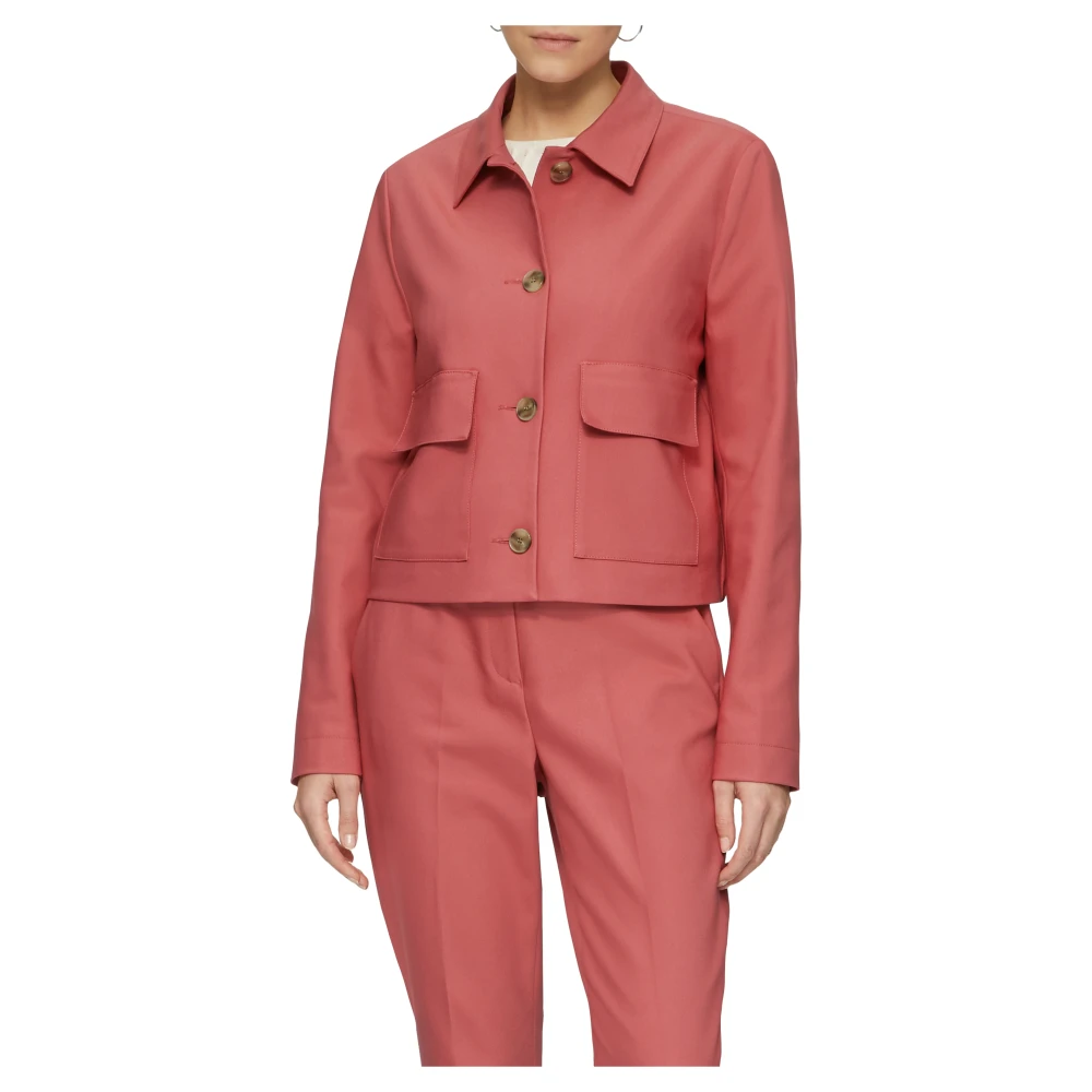 s.Oliver Katoen Satijn Boxy Jack Pink Dames