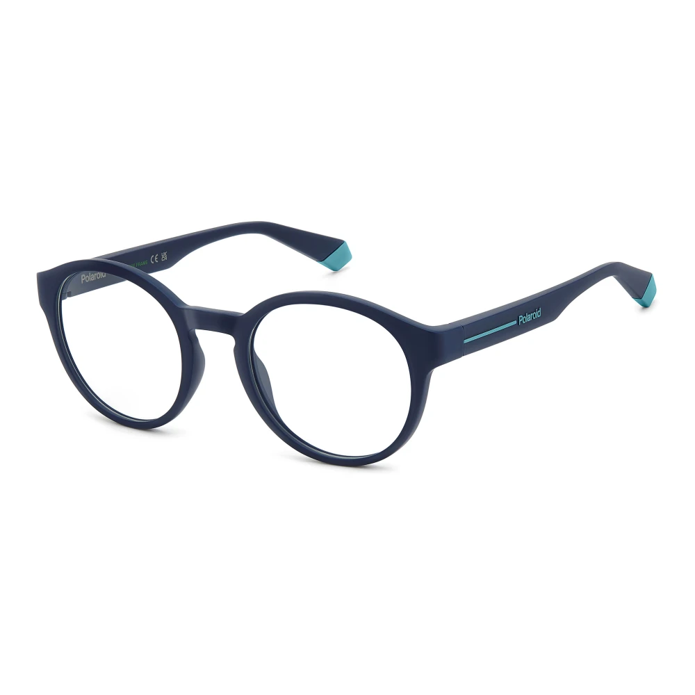 Polaroid Unisex Blue Glasses, 51 Mm, Matte Eyewear Frames