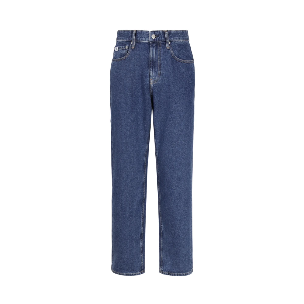 Calvin Klein Jeans met 98% katoen 2% elastaan Blue Heren
