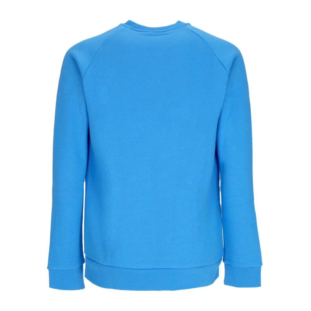 Adidas Blauwe Crewneck Sweatshirt met Trefoil Logo Blue Heren