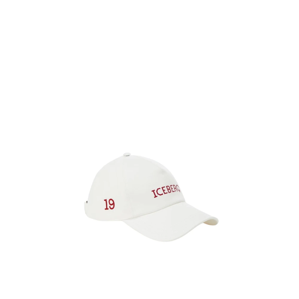 Iceberg Witte Katoenen Regular Fit Pet White Heren