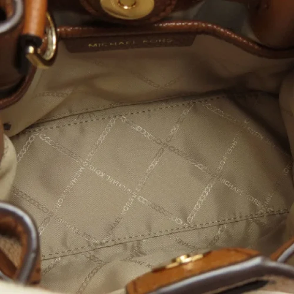 Michael Kors Pre-owned Leather shoulder-bags Brown Dames