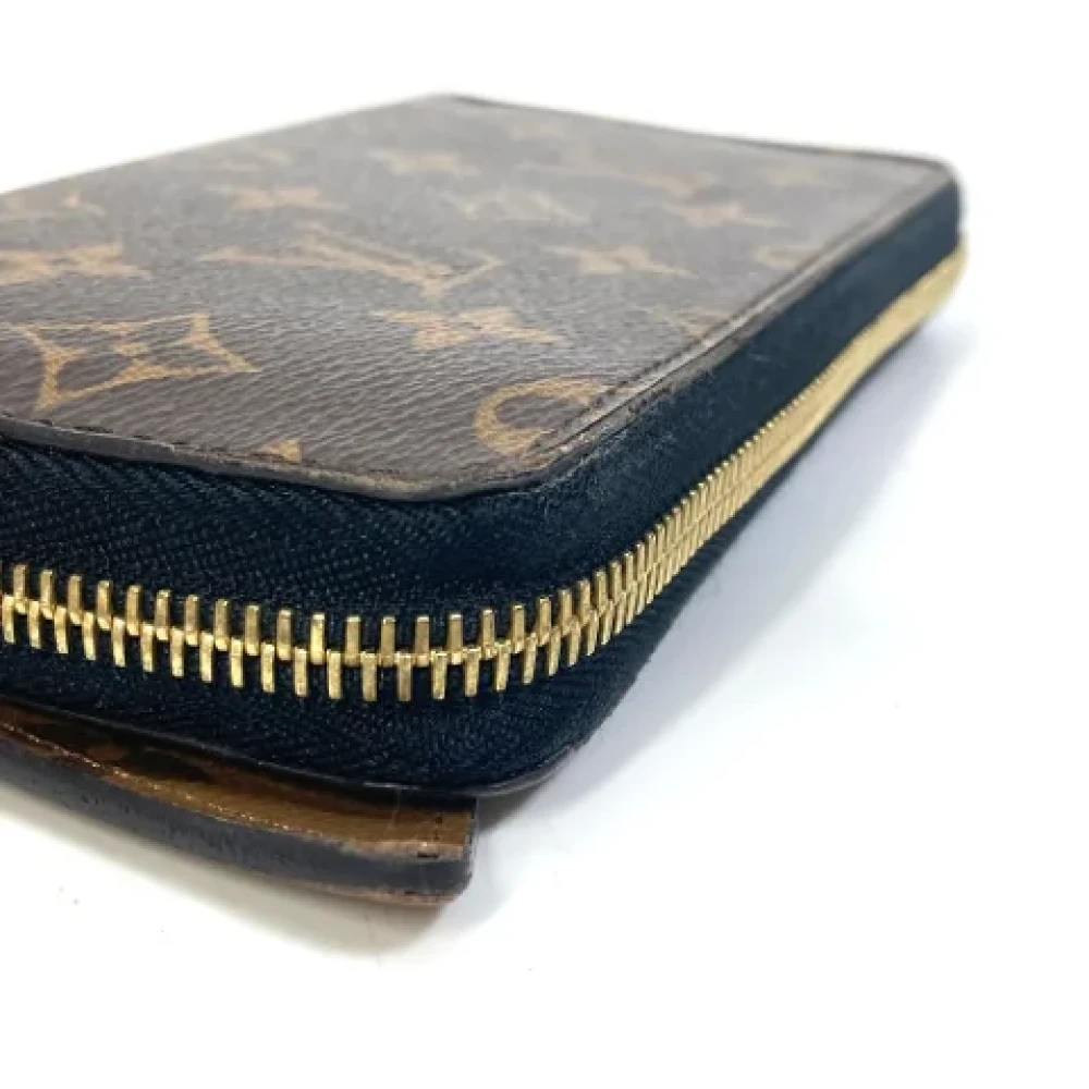 Louis Vuitton Vintage Pre-owned Fabric wallets Brown Dames