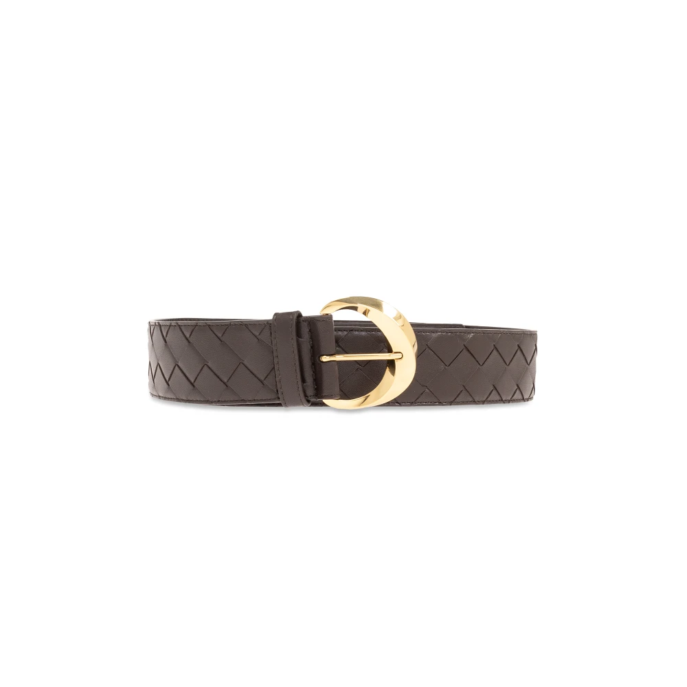 Bottega Veneta Gevlochten riem Brown Dames