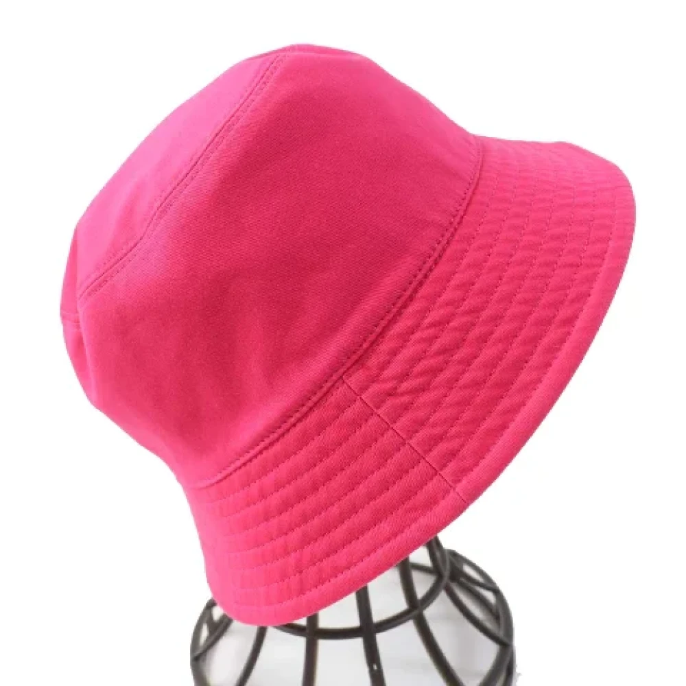 Chanel Vintage Pre-owned Cotton hats Pink Dames