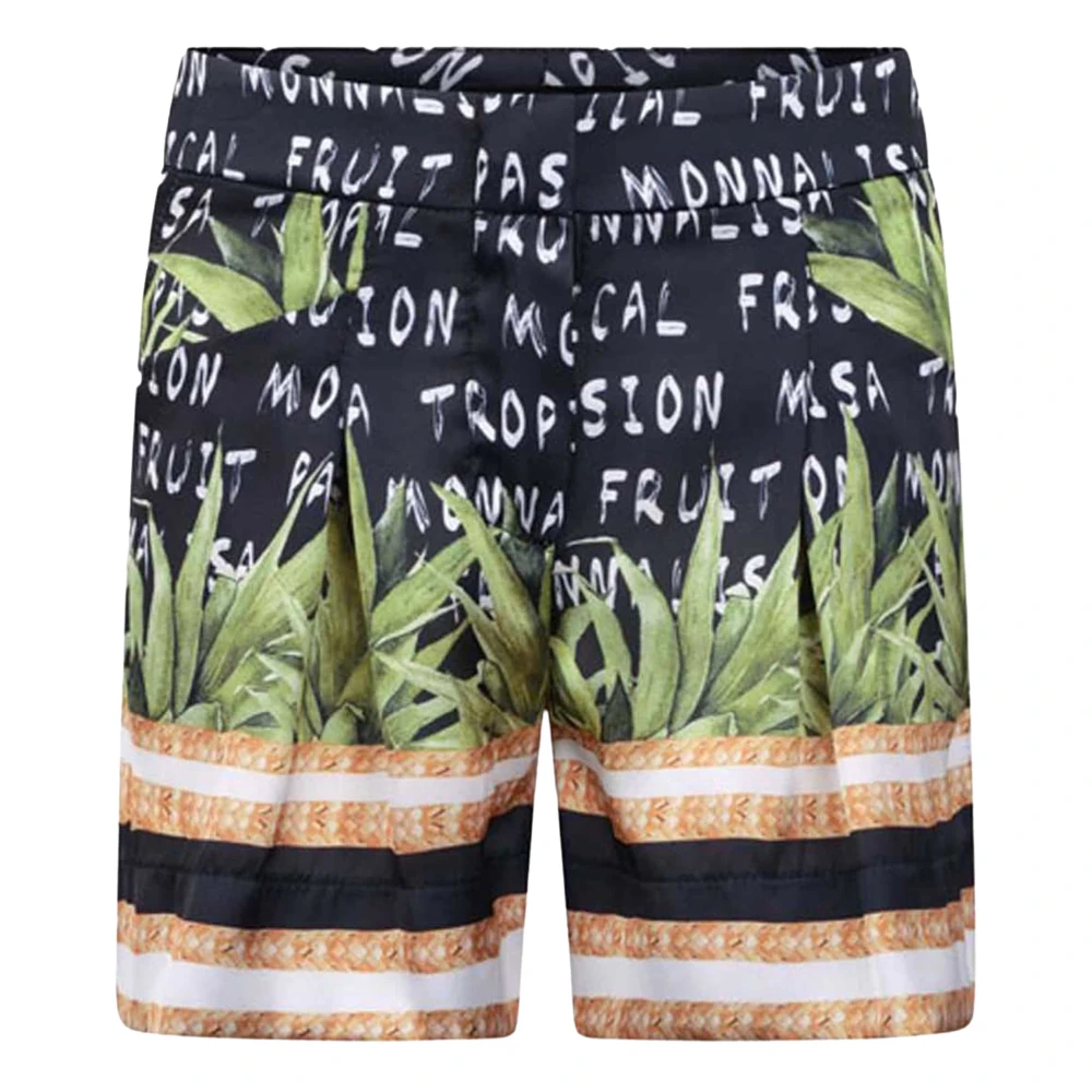 Monnalisa Girls Multicolor Tropical Summer Shorts - Shorts - 4 Y - Kids