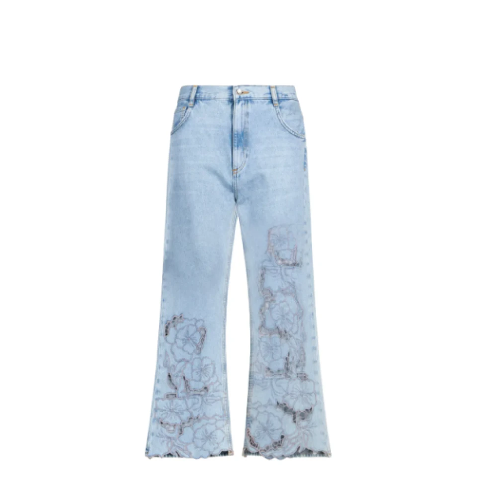 Liu Jo Women's Blue Flared Jeans