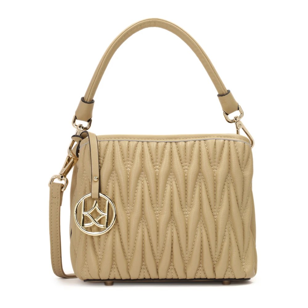 Kazar Beige zachte leren handtas Beige Dames