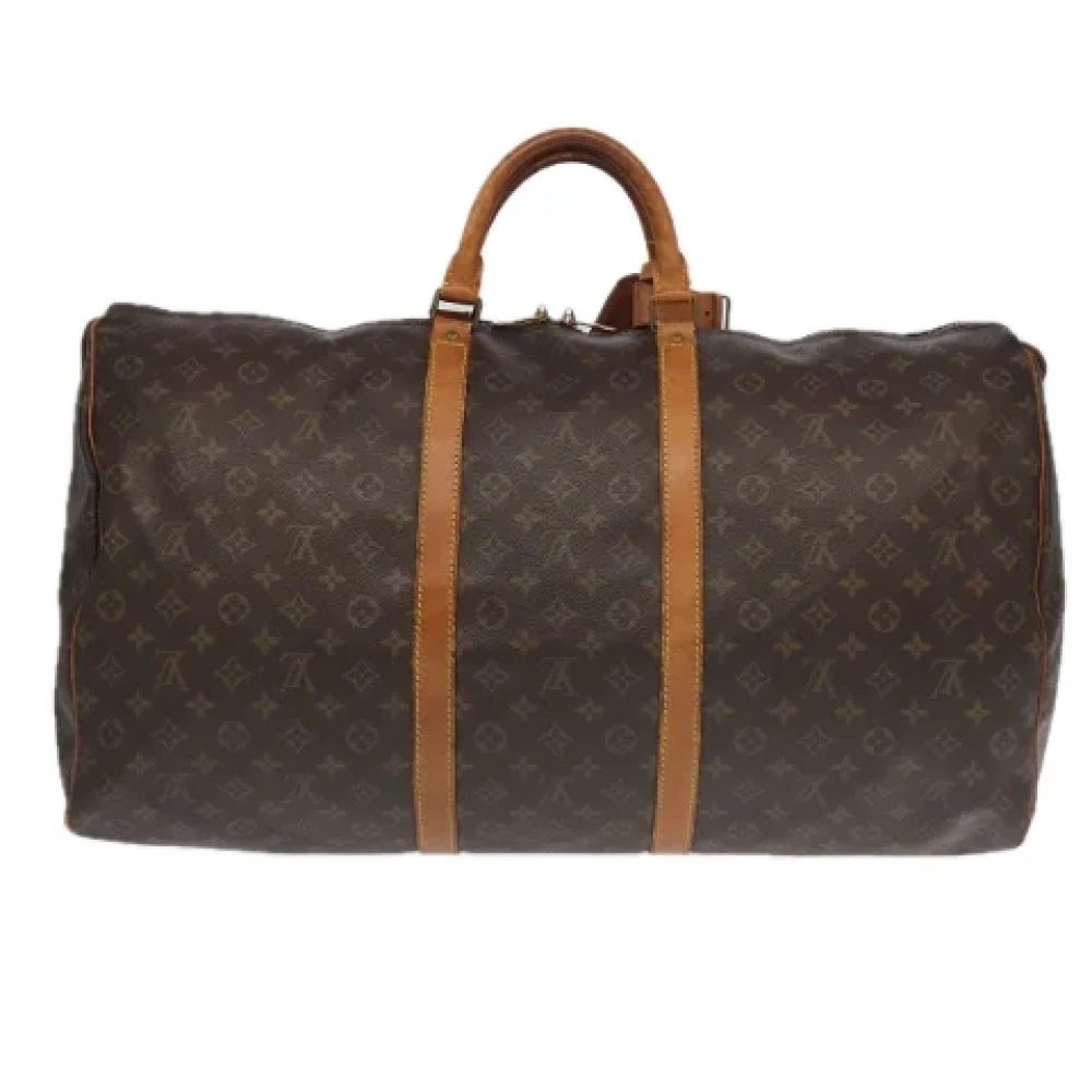 Louis Vuitton Vintage Pre-owned Canvas travel-bags Brown Dames